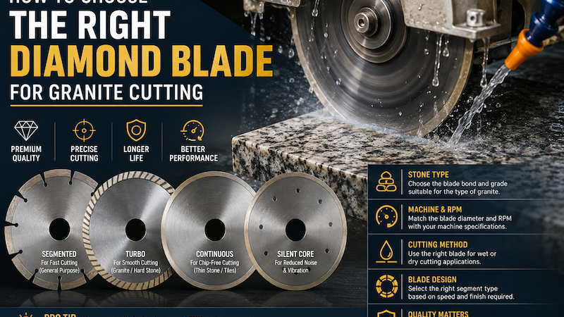 How to Choose the Right Diamond Blade for Granite Cutting