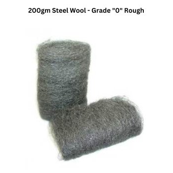 200gm Steel Wool - Grade "0" Rough 200gm Steel Wool - Grade "0" Rough