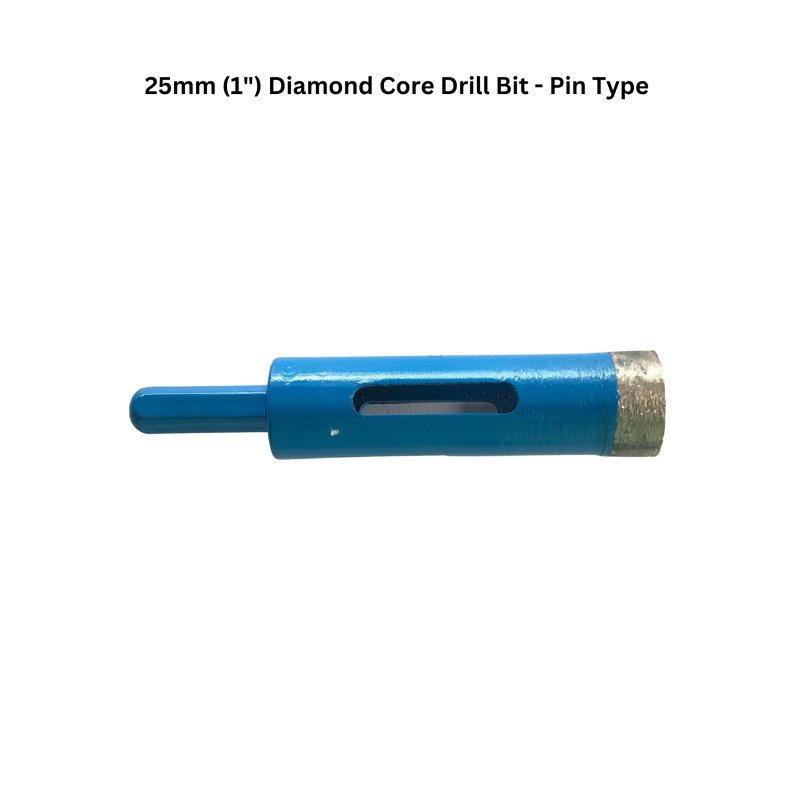25mm (1") Diamond Core Drill Bit - Pin Type 25mm (1") Diamond Core Drill Bit - Pin Type