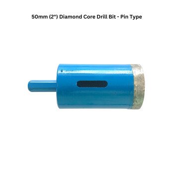 50mm (2") Diamond Core Drill Bit - Pin Type 50mm (2") Diamond Core Drill Bit - Pin Type
