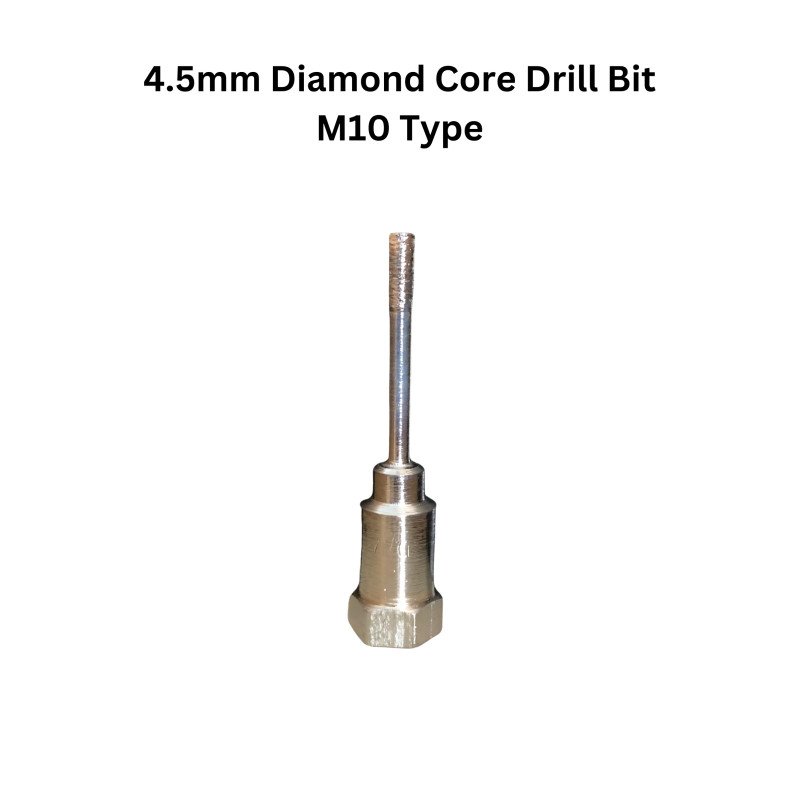 4.5mm Diamond Core Drill Bit - M10 Type 4.5mm Diamond Core Drill Bit - M10 Type