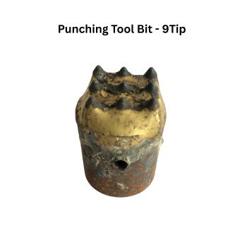 Punching Tool Bit - 9Tip Punching Tool Bit - 9Tip