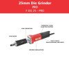 Straight Grinder F DG 25 - PRO