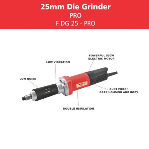 Straight Grinder F DG 25 - PRO