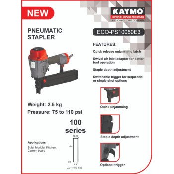 Pneumatic Stapler ECO-10050E3 Pneumatic Stapler ECO-10050E3