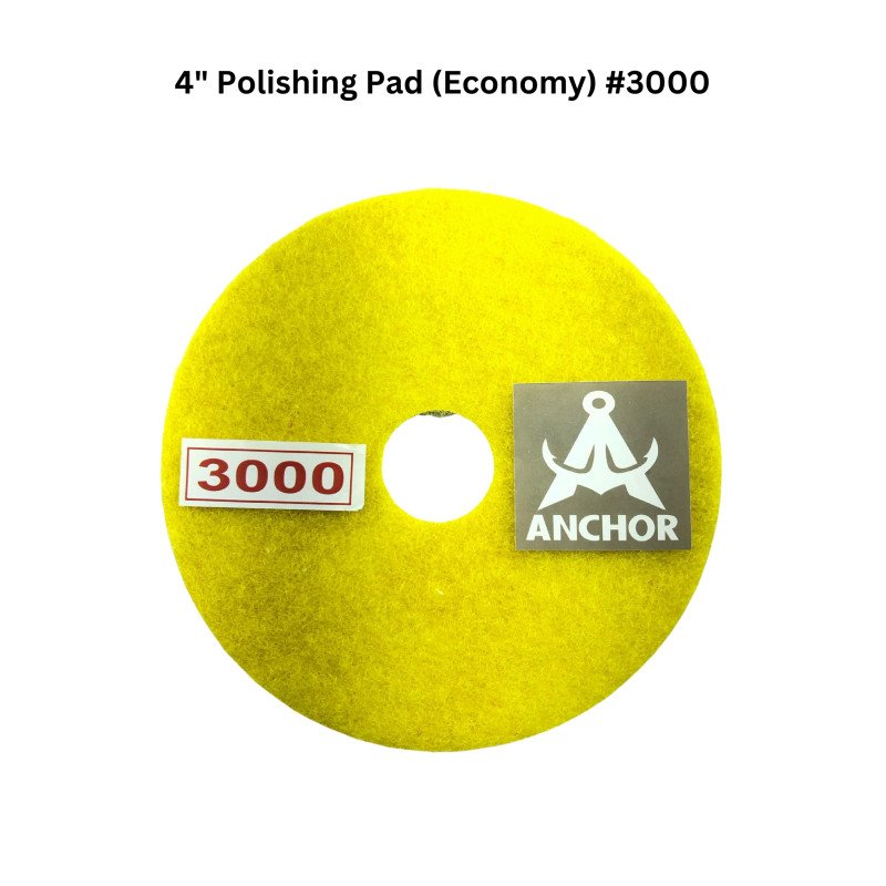 4" Polishing Pad (Economy) #3000 4" Polishing Pad (Economy) #3000