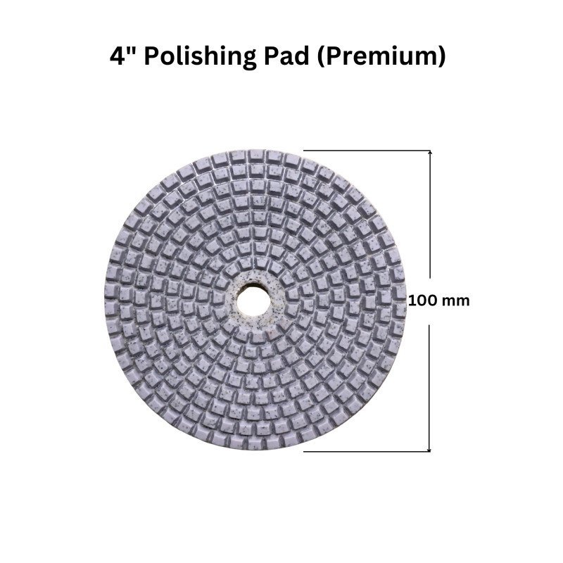 4" Polishing Pad (Premium) #1500 4" Polishing Pad (Premium) #1500