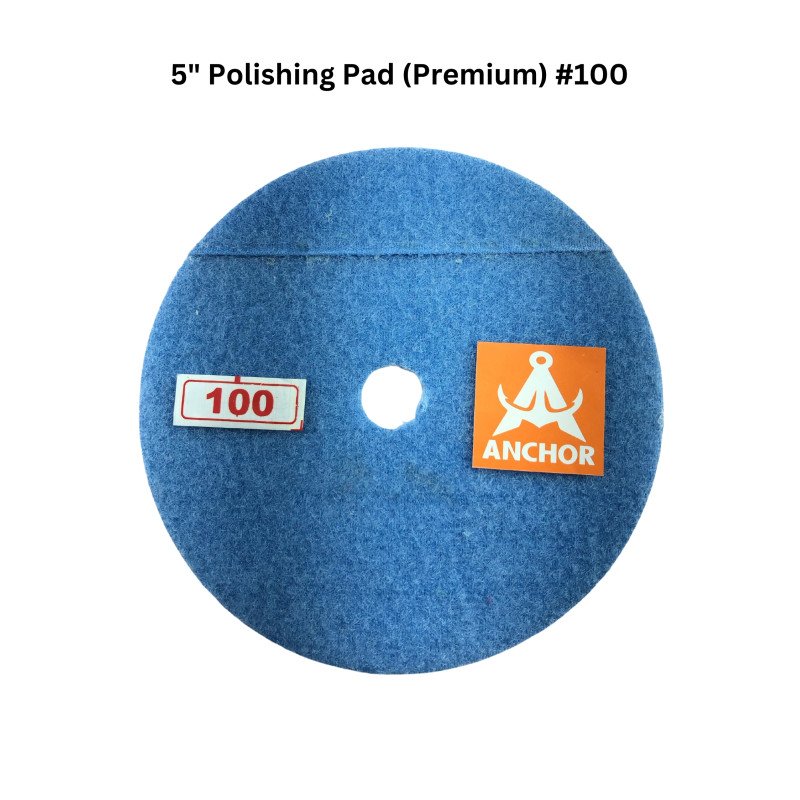 5" Polishing Pad (Premium) #100 5" Polishing Pad (Premium) #100