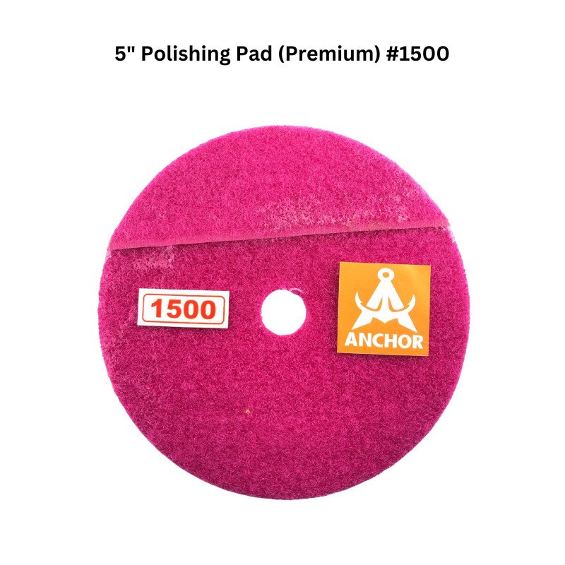 5" Polishing Pad (Premium) #1500 5" Polishing Pad (Premium) #1500