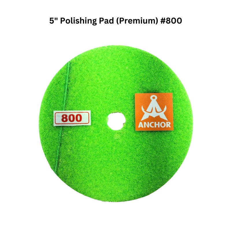 5" Polishing Pad (Premium) #800 5" Polishing Pad (Premium) #800