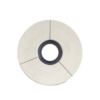 8" Bed Polish Buff White 8" Bed Polish Buff White
