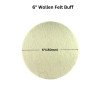 6"x25mm Wollen Felt Buff