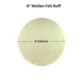 6"x25mm Wollen Felt Buff